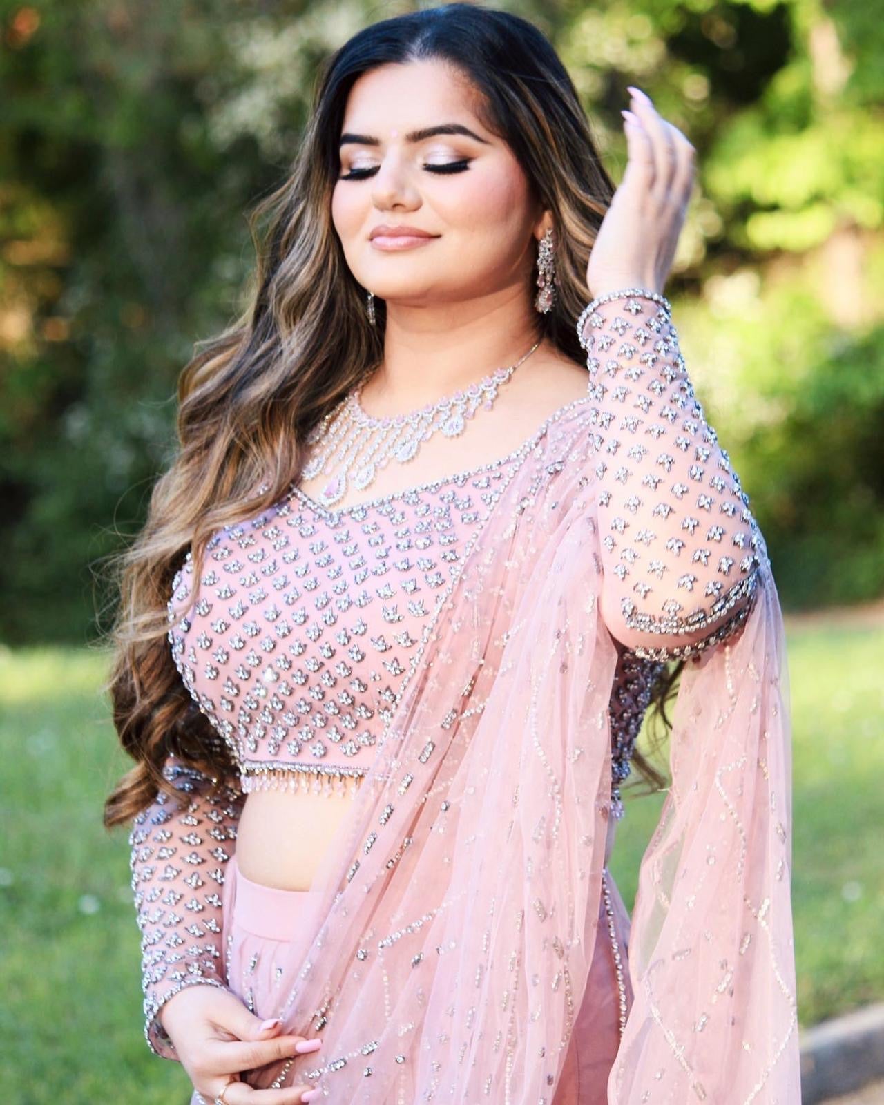 Rosé Glow Drape