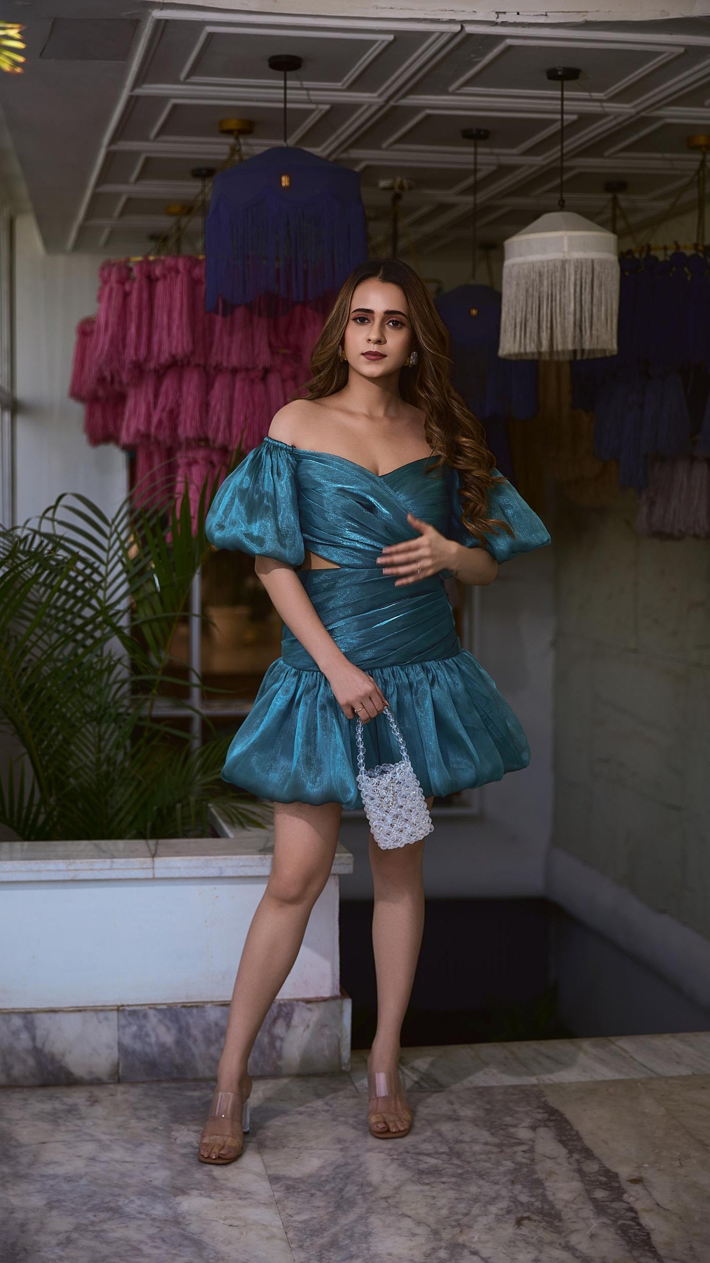 Metallic Party Dress