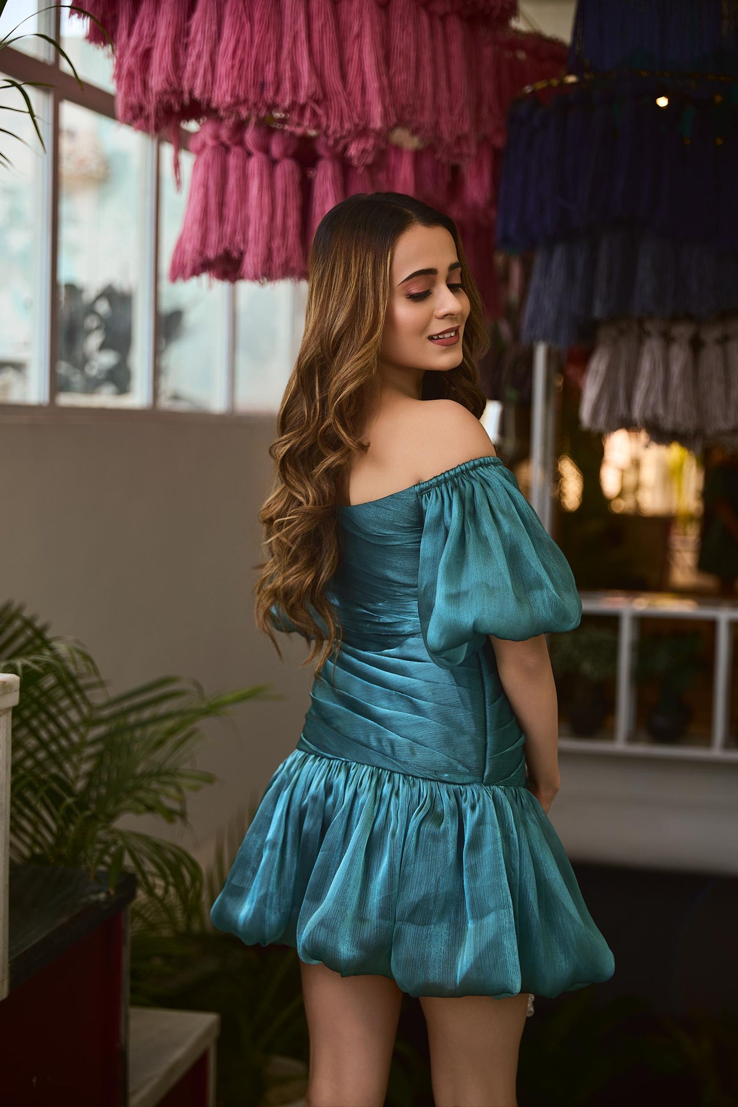 Metallic Party Dress