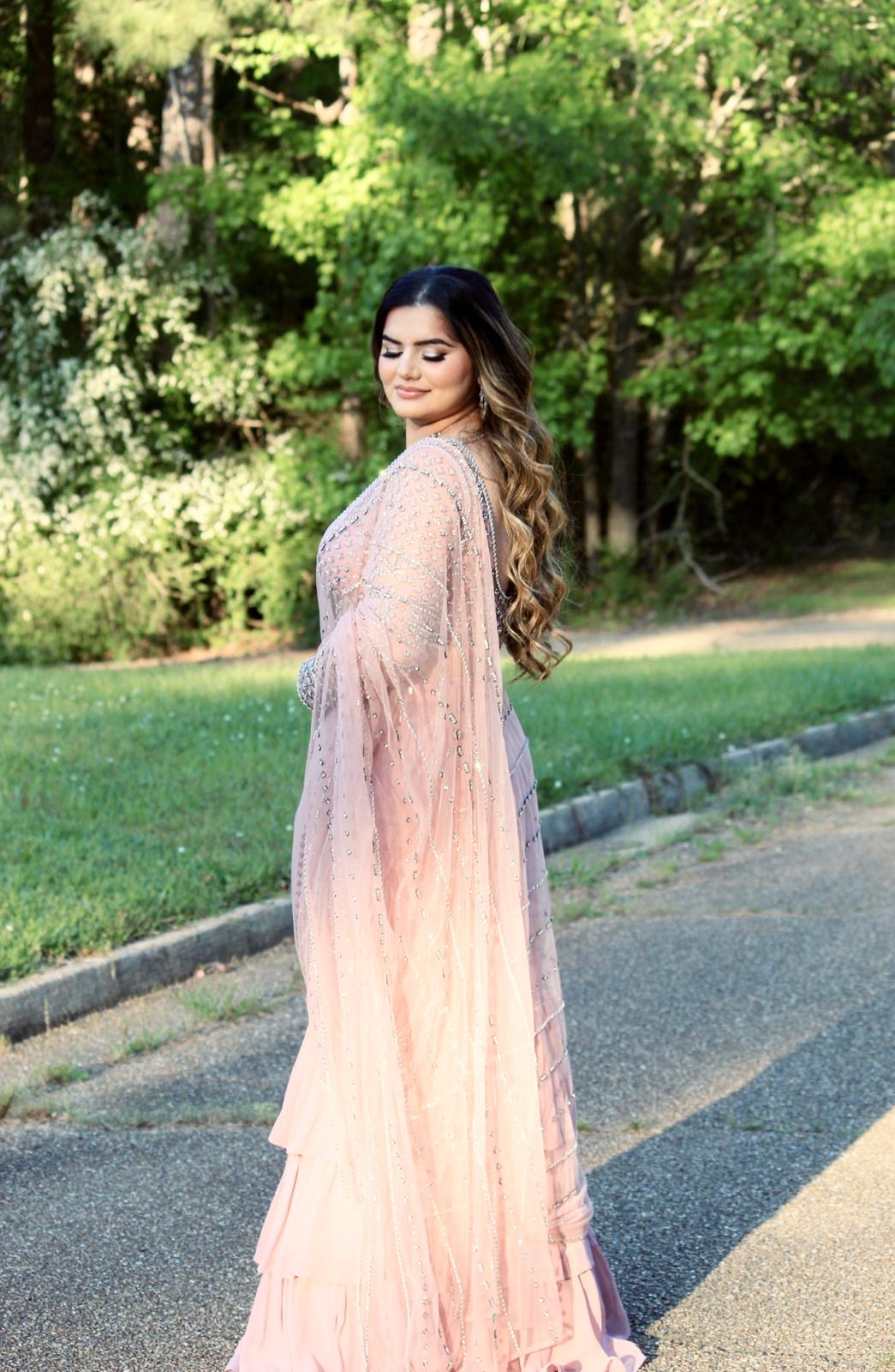 Rosé Glow Drape