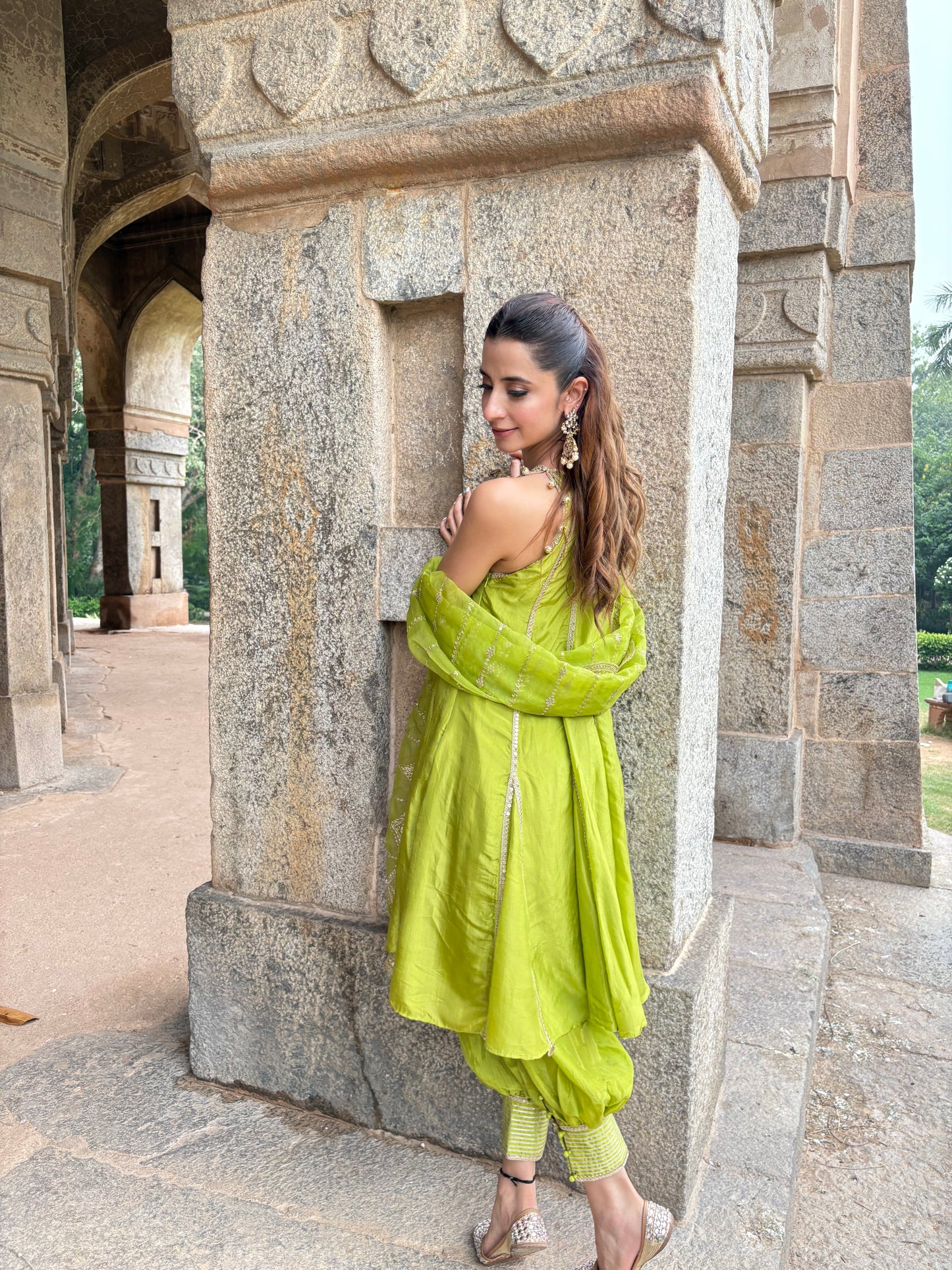 Mehr- Green Suit Set