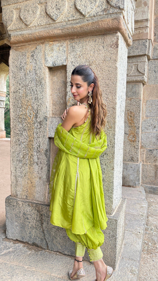 Mehr- Green Suit Set