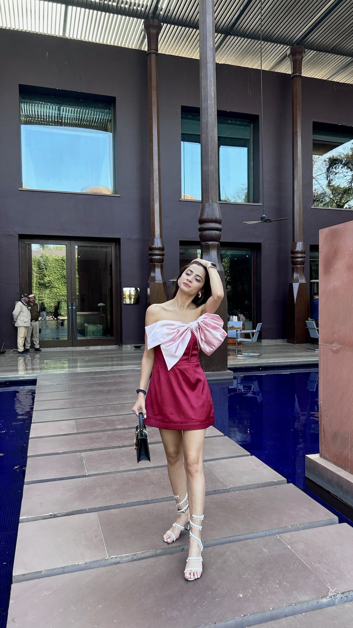 Scarlet bow dress