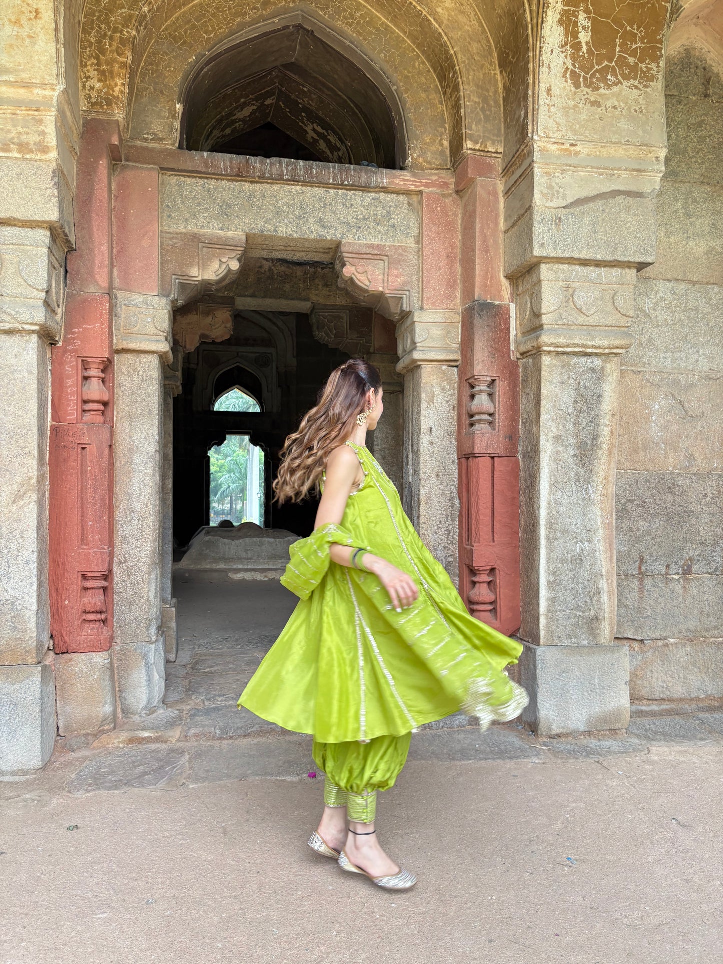 Mehr- Green Suit Set