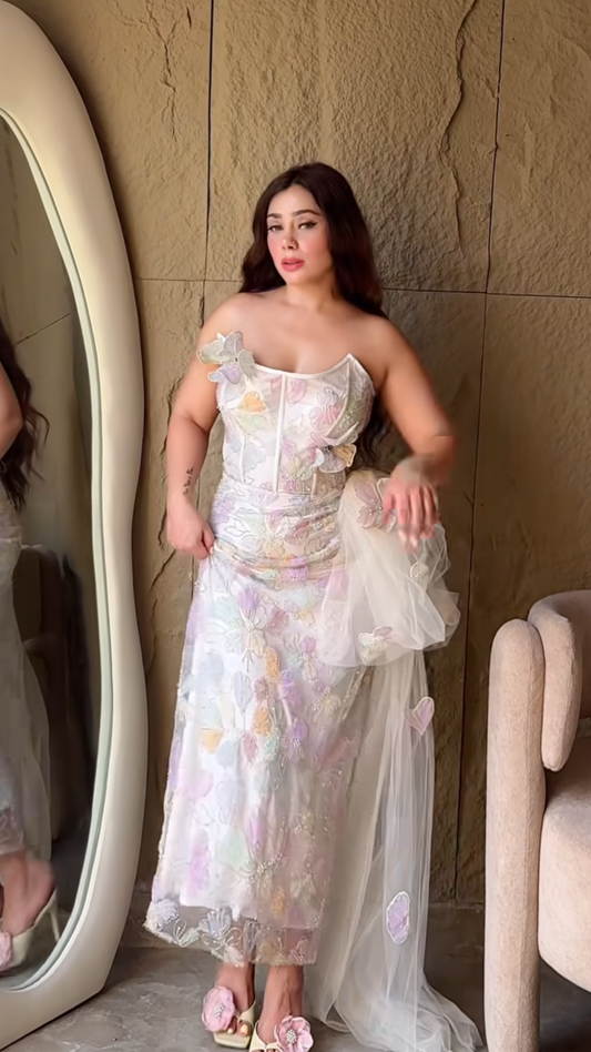 Petal Whispers Dress