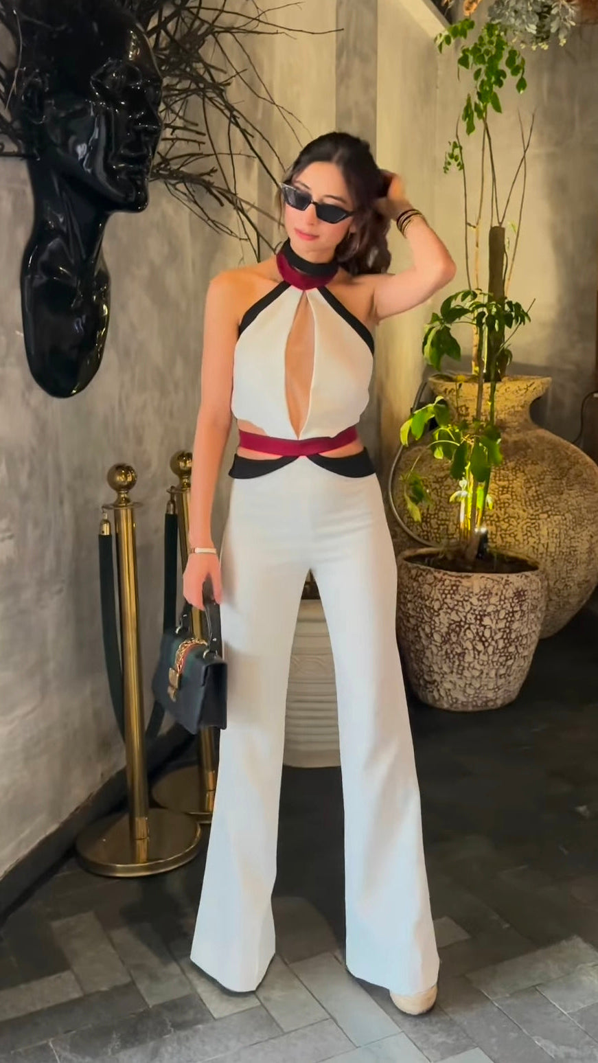 Ivory Elegance Jumpsuit