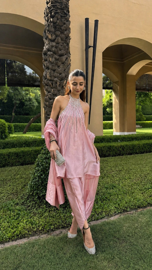 NEELAM – BLUSH PINK SUIT SET