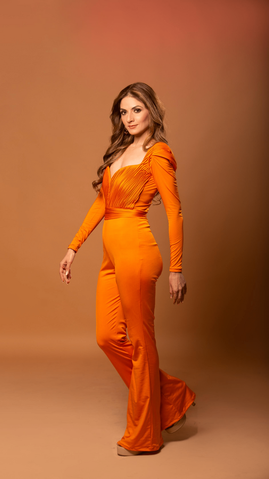 Orange jumpsuit