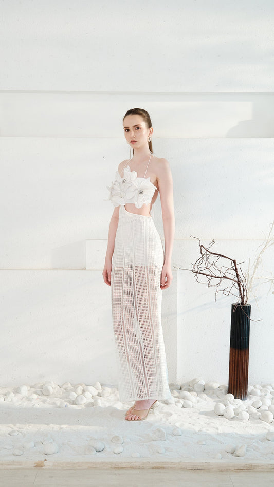 Ethereal bloom dress
