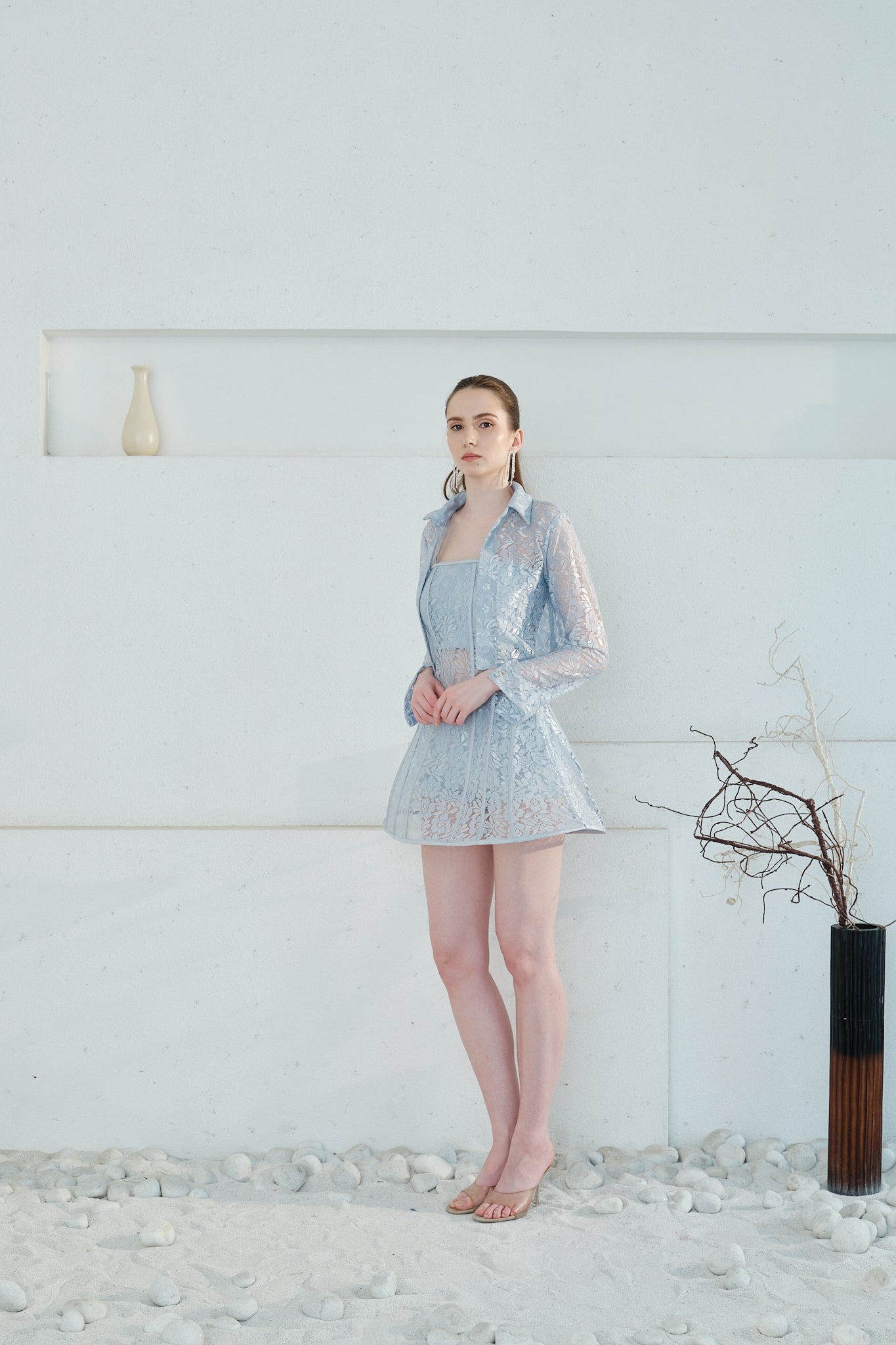 Lumiere Dress with Cropped Shirt