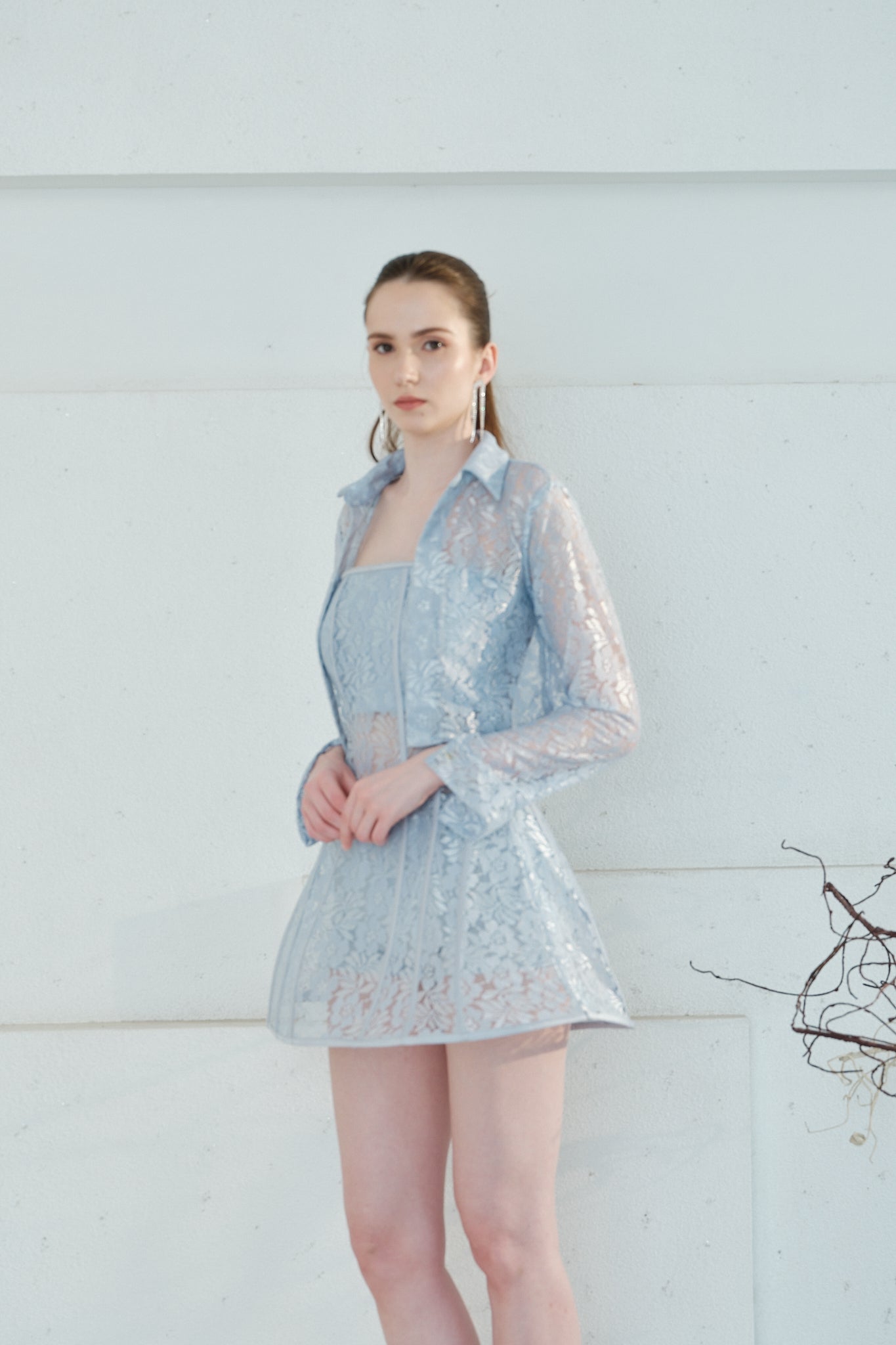 Lumiere Dress with Cropped Shirt