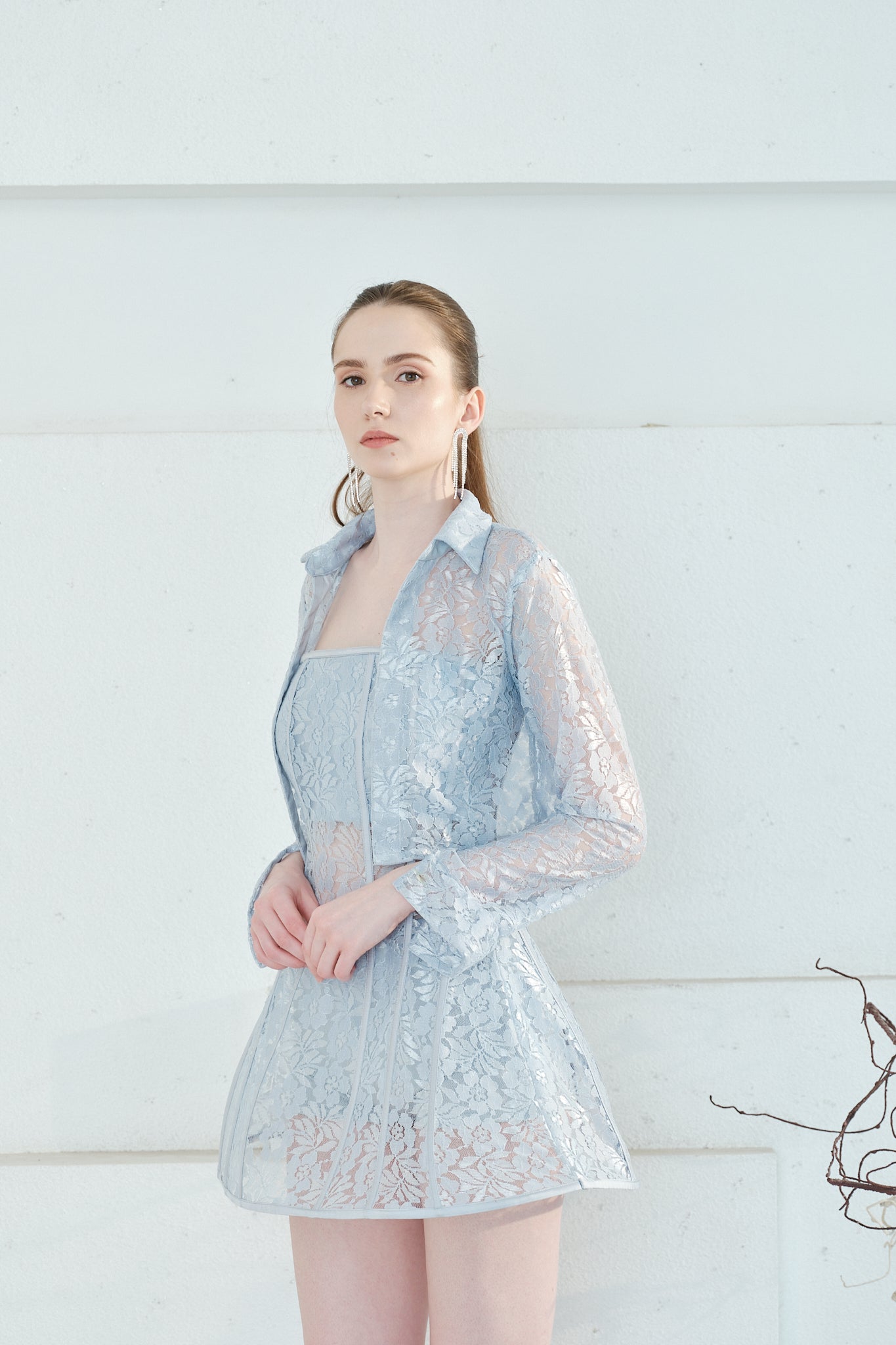 Lumiere Dress with Cropped Shirt