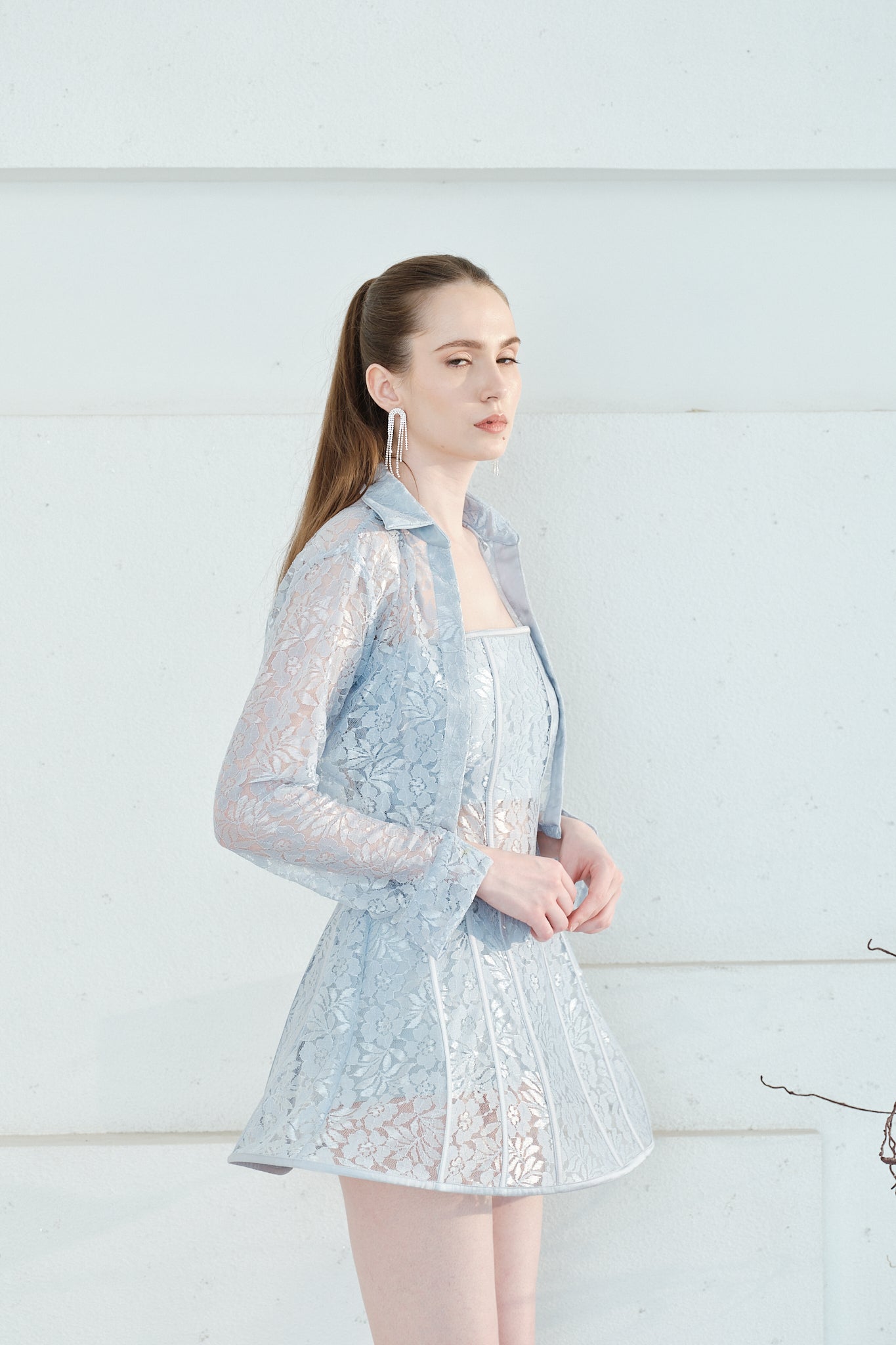 Lumiere Dress with Cropped Shirt