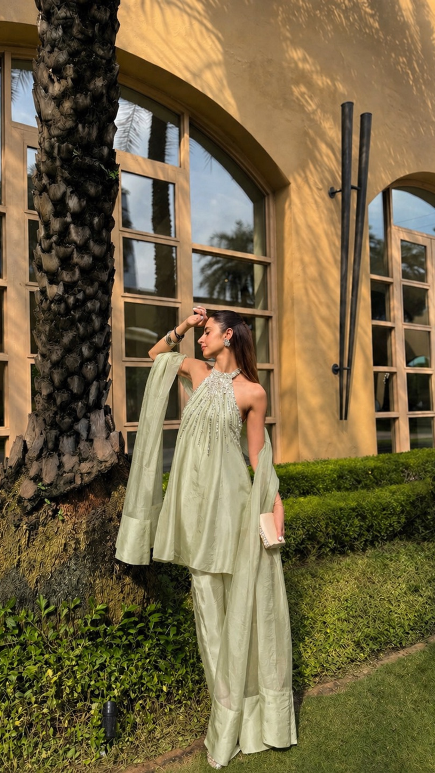 NEELAM – MINT GREEN SUIT SET