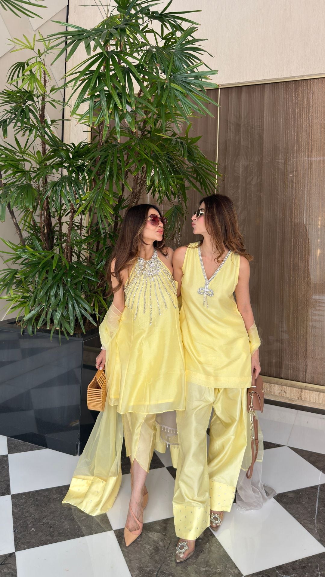 NEELAM – BUTTER YELLOW SUIT SET