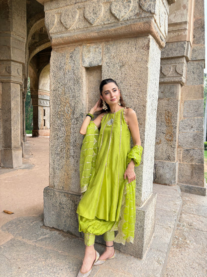 Mehr- Green Suit Set