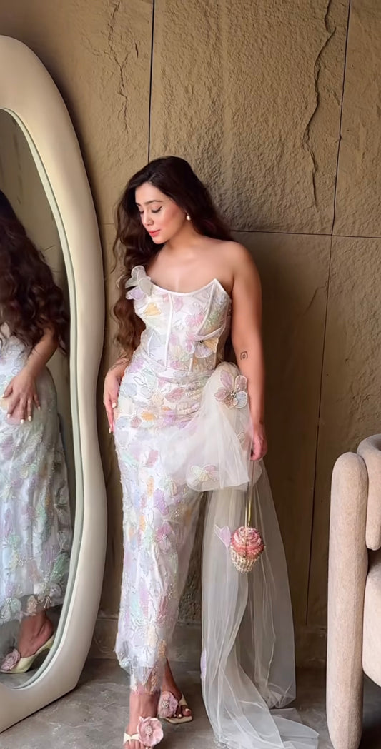 Petal Whispers Dress