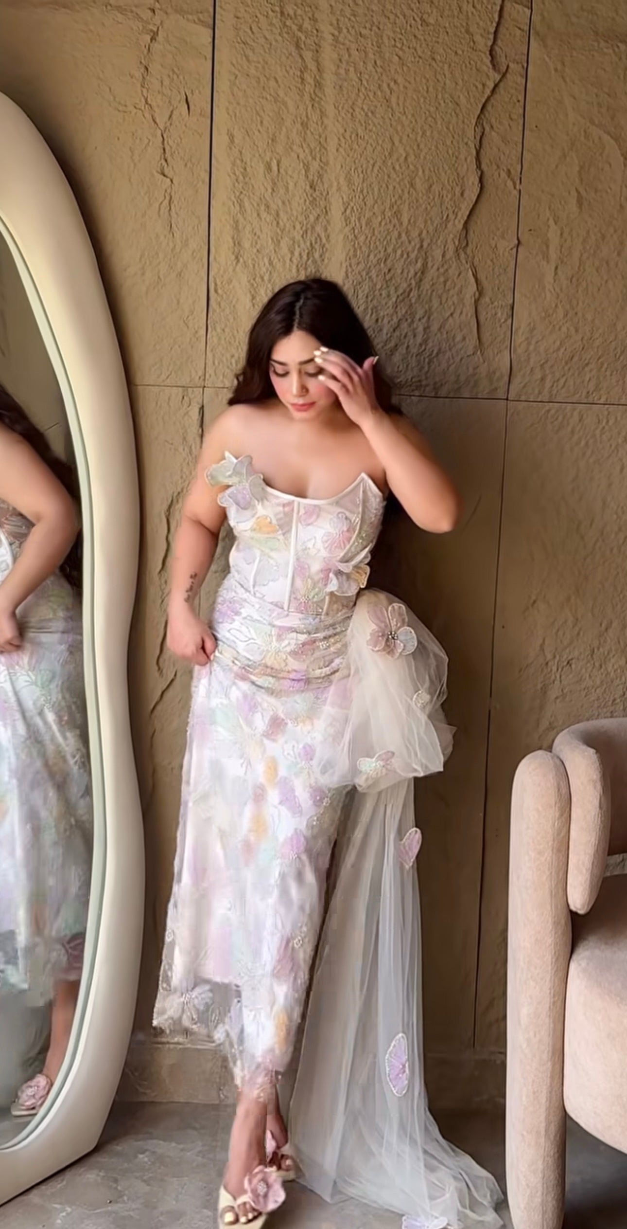 Petal Whispers Dress