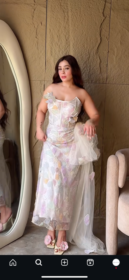 Petal Whispers Dress