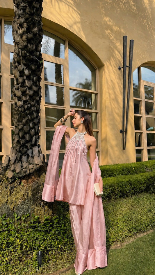 NEELAM – BLUSH PINK SUIT SET