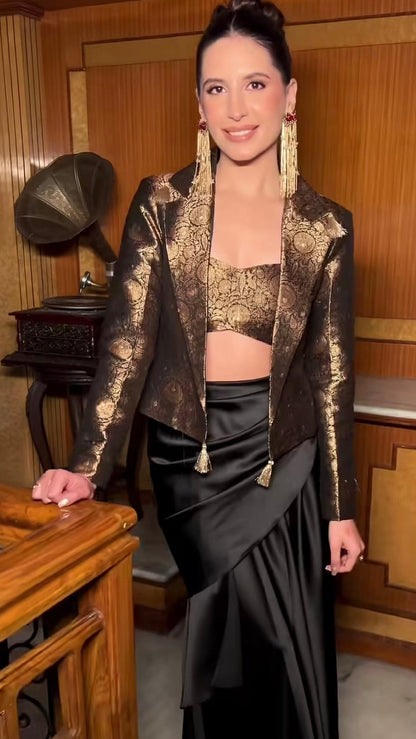 Kohinoor Gold drape set